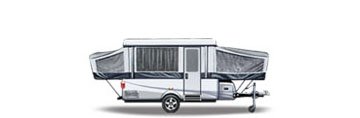 Camping Trailer Icon