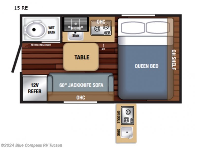 2025 BONTRAGER BONTRAGER 15-RE Floorplan