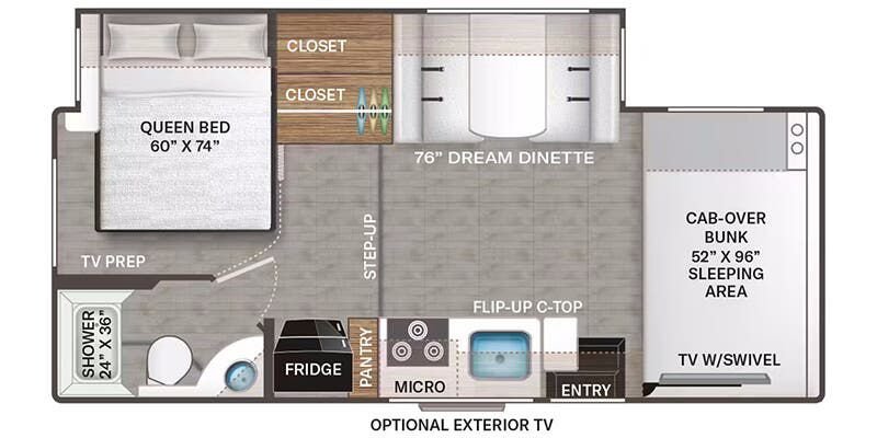 2017 THOR CHATEAU 24 F