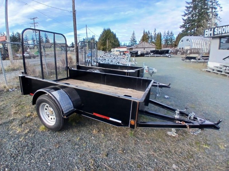 2022 OASIS TRAILER OASIS TRAILER 4 X 8 ECOMONY - 4' MESH END GATE