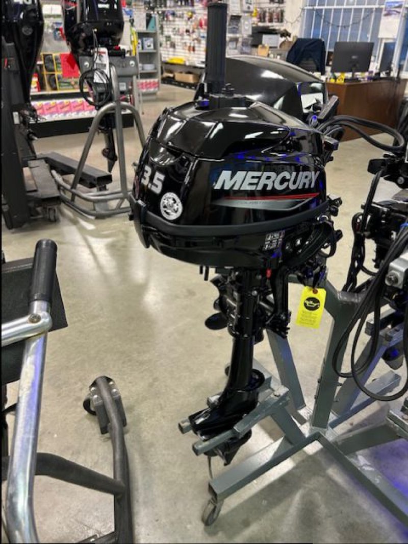 2026 MERCURY 3.5HP, TILLER, 15