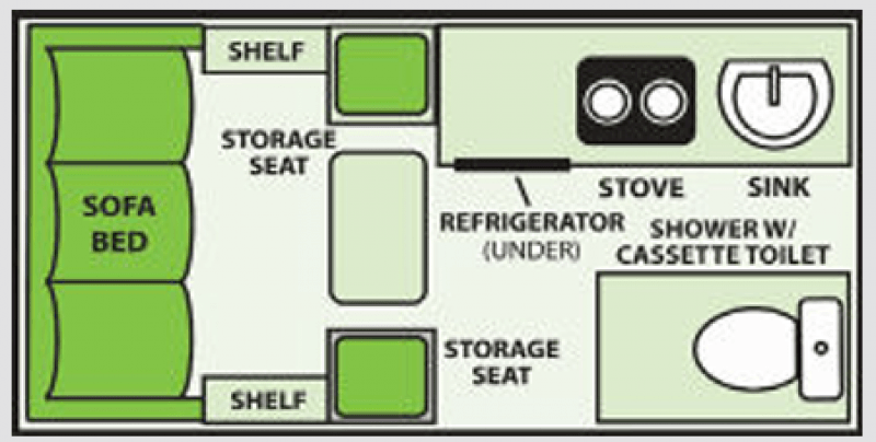 2023 ALINER BASE LXE Floorplan
