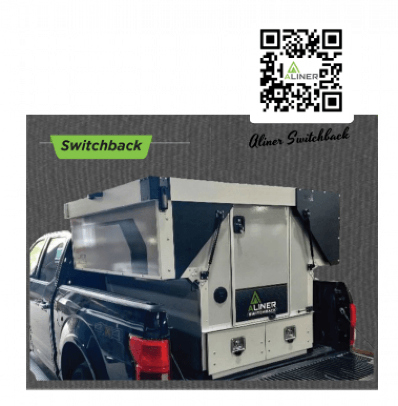 2026 ALINER SWITCHBACK TRUCK CAMPER Floorplan