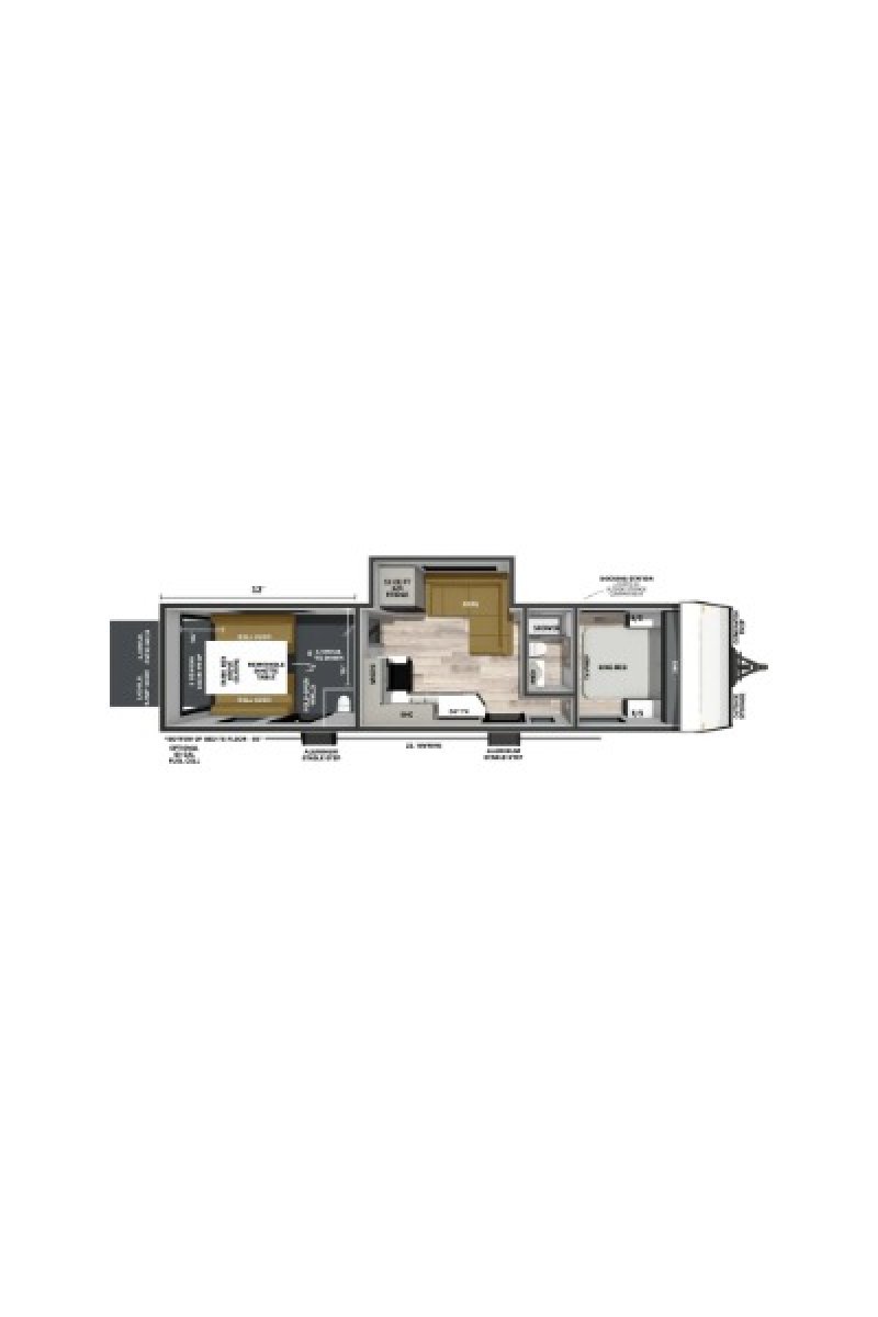 2027 FOREST RIVER 3012BX XLR Floorplan