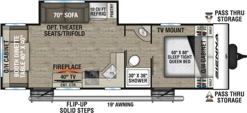 2026 VENTURE RV SIENNA 241VRD