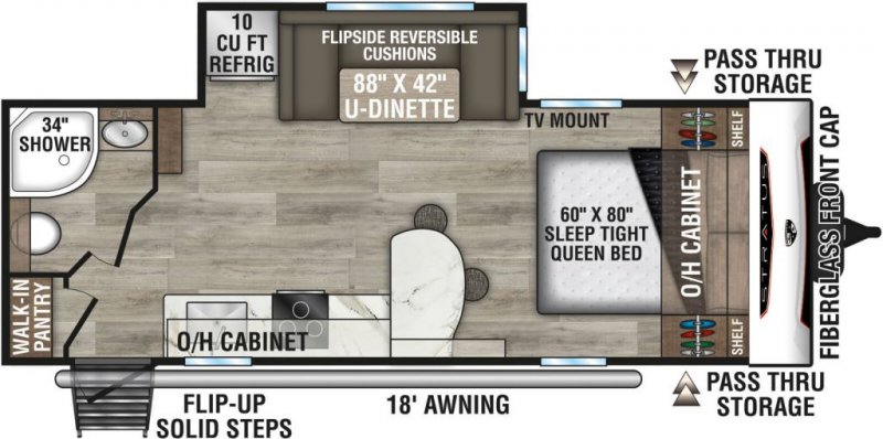 2026 VENTURE RV STRATUS 231VRB