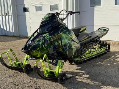 2024 RMK 850 KHAOS SLASH 165 GLOSS BLACK