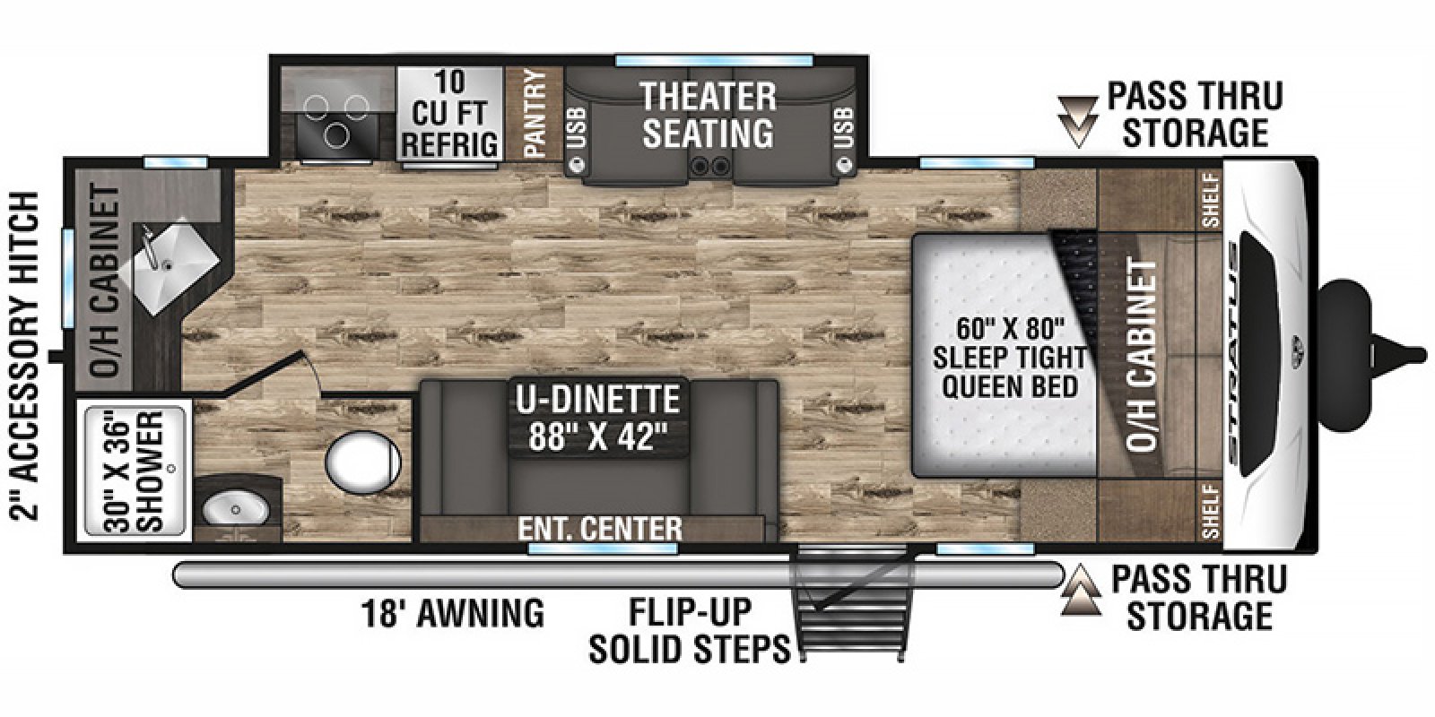 New Travel Trailer Inventory | Woody's RV World