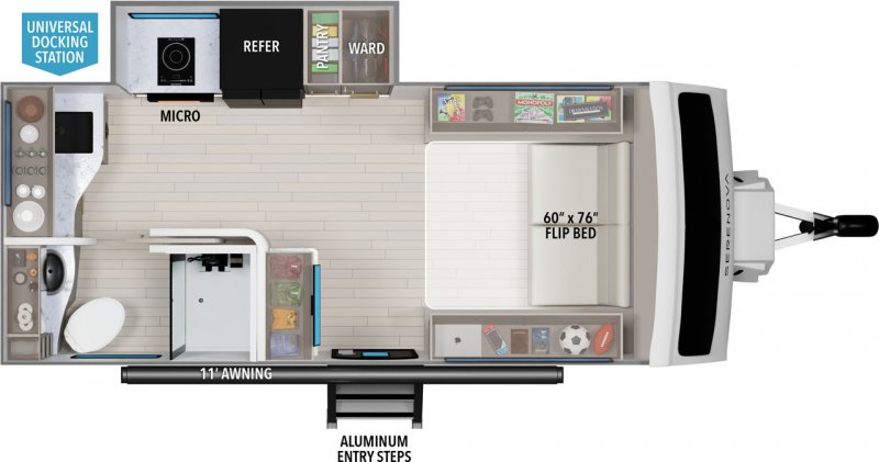 2026 GRAND DESIGN SERENOVA 150HL Floorplan