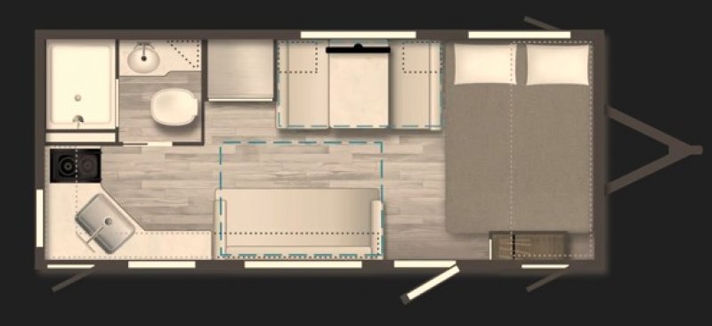2026 WINNEBAGO ACCESS 18RK Floorplan