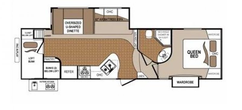 2011 DUTCHMEN DENALI 280LB Floorplan