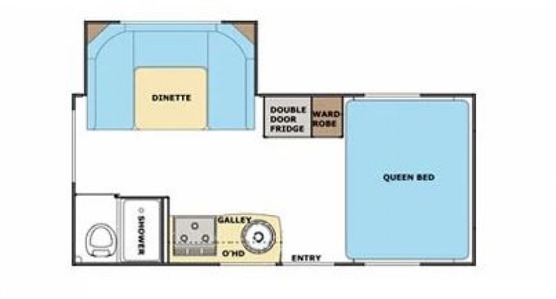 2012 LANCE LANCE 1575 Floorplan