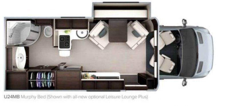 2016 TRIPLE E UNITY 24MB Floorplan
