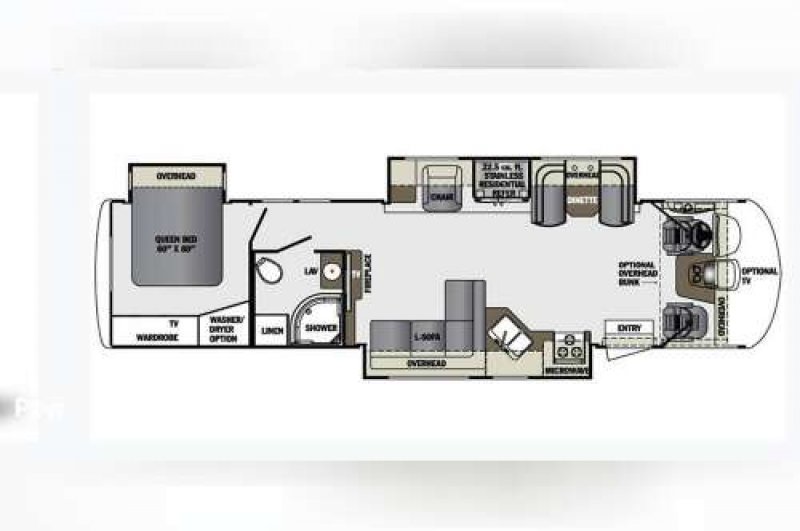 2017 FOREST RIVER GEORGETOWN 30X Floorplan
