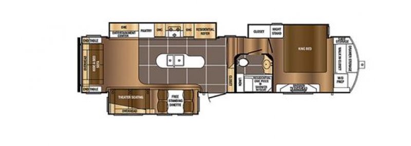 2017 PRIME TIME SANIBEL 3601 Floorplan