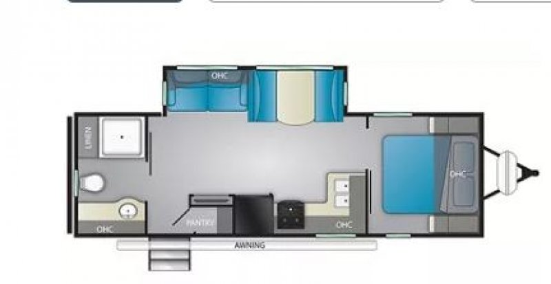 2021 HEARTLAND MALLARD M260 Floorplan