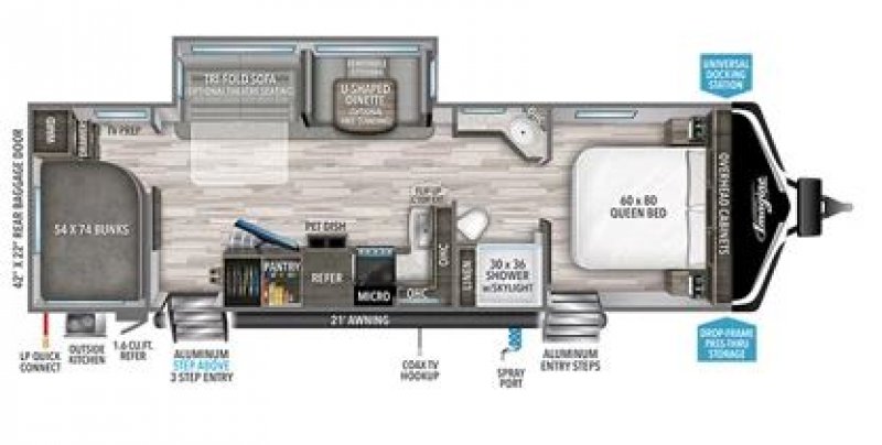 2022 GRAND DESIGN IMAGINE 2910BH Floorplan
