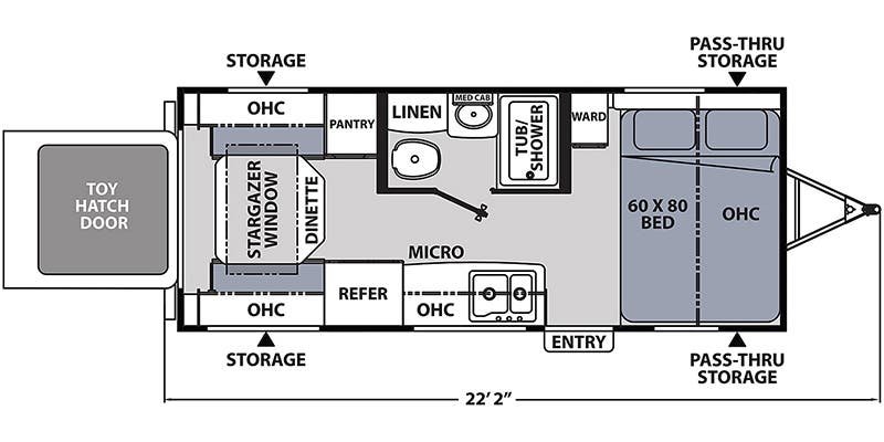 2023 COACHMEN APEX 17TH Floorplan