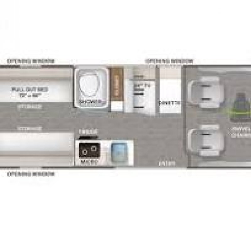 2023 THOR MOTOR COACH SEQUENCE 20A Floorplan