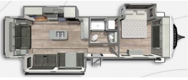2024 DUTCHMEN ASTORIA 3313RL Floorplan