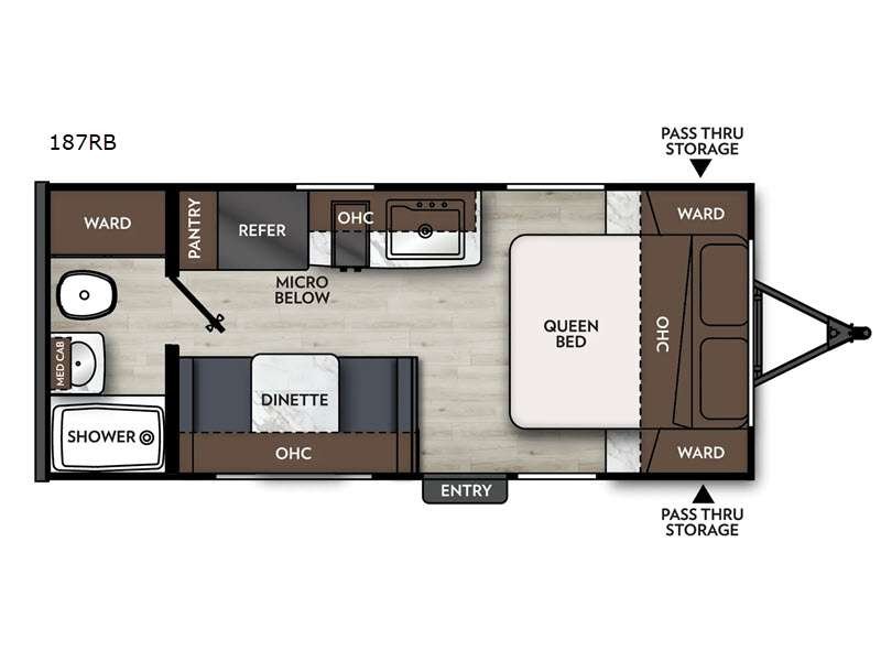 2025 COACHMEN APEX 187RB Floorplan