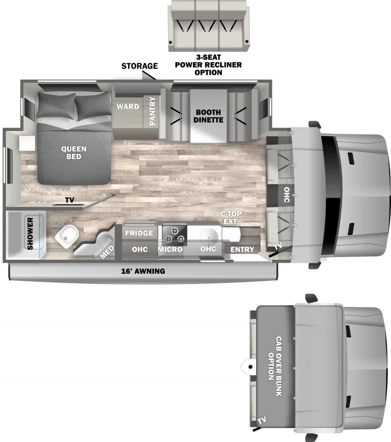 2026 DYNAMAX ISATA 3 24FW Floorplan