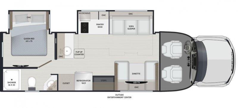 2027 RENEGADE VERACRUZ 33VDS Floorplan