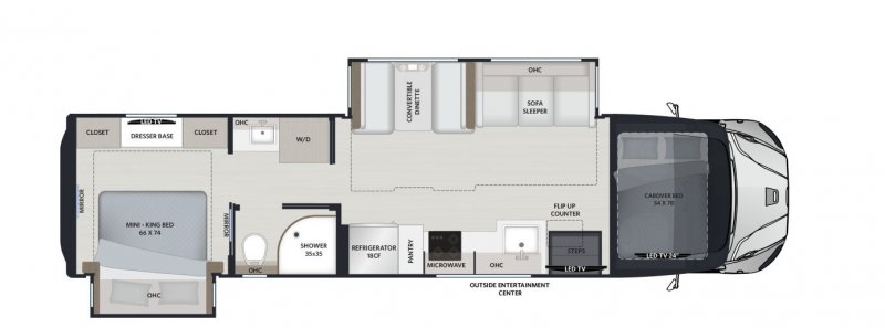 2027 RENEGADE VALENCIA 36SB Floorplan