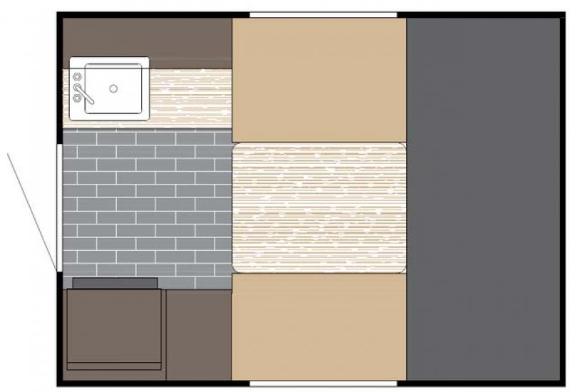 2027 SUNSET PARK RV SUN TREK 550 Floorplan