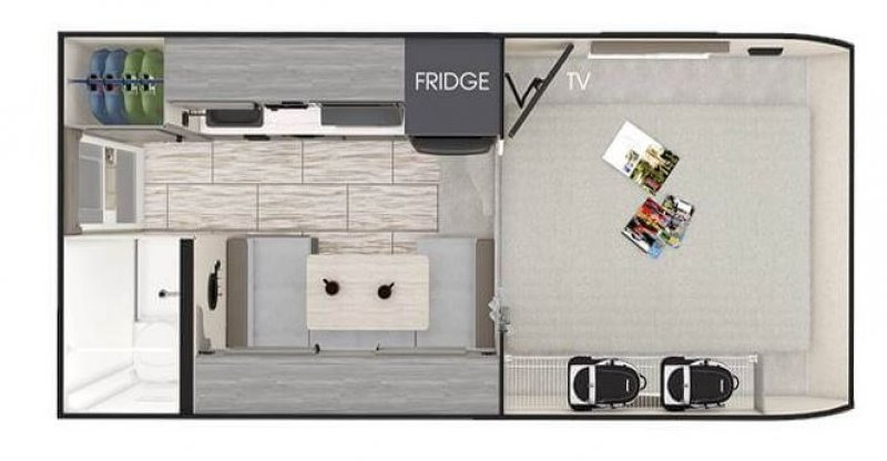 2026 LANCE LANCE 825 Floorplan