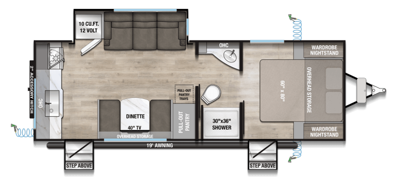 2026 ALLIANCE RV DELTA RK234 Floorplan