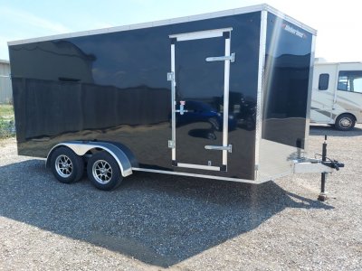 2024 WL V NOSE 7X14 TANDEM AXLE BLACK