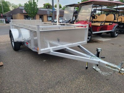 2026 E ALUMINUM 5X10 SINGLE AXLE UTILITY TRAILER