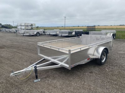 2026 E ALUMINUM 6X10 SINGLE AXLE UTILITY TRAILER