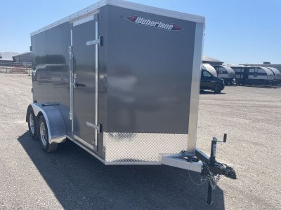 2026 WL V NOSE 7 X12 TANDEM AXLE CHARCOAL