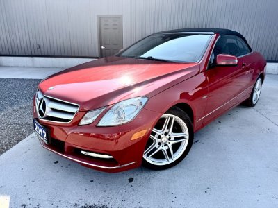 2012 MERCEDES BENZ E350 CONVERTIBLE