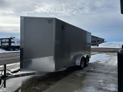 2026 CARGO 7X16 TANDEM RAMP DOOR
