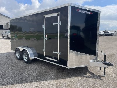 2025 ENCLOSED V-NOSE INSTOCK 7 X 16 NOSE RAMP DOOR
