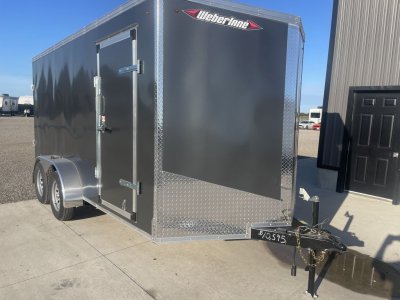 2026 ENCLOSED V-NOSE 7X12 TANDEM AXLE