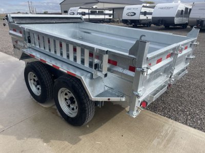 2026 6X10X18 HIGH SIDES GALVANIZED