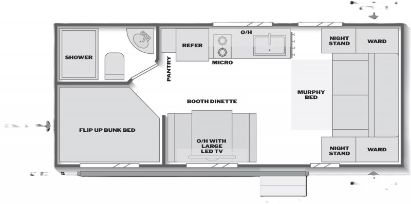 2027 KEYSTONE RV Passport 214BH Western Edition Classic Floorplan