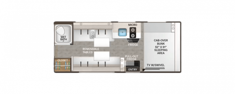 2026 THOR MOTOR COACH Four Winds ESPEC 19X