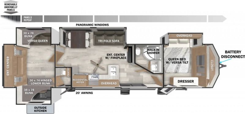 2026 FOREST RIVER Salem Villa 42QBQ