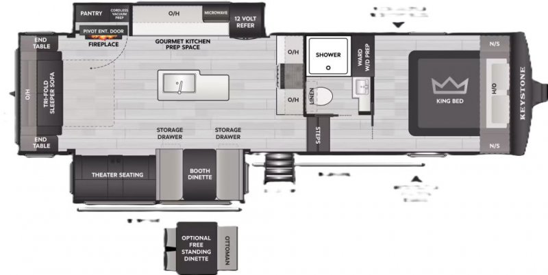 2027 KEYSTONE RV Cougar Half Ton Premium 28RLI