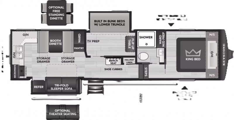 2027 KEYSTONE RV Cougar Half Ton Premium 29MBD