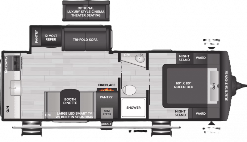 2027 KEYSTONE RV Passport Super Lite 2450RK