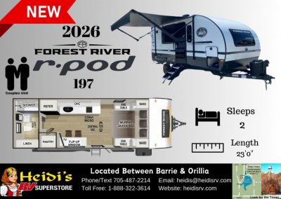 2026 RPOD 197 (MURPHY BED, REAR BATH*)