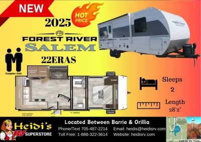 2025 SALEM 22ERAS (REAR KITCHEN*)