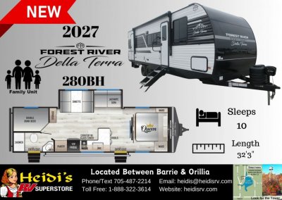 2027 DELLA TERRA 280BH (DBL/DBL BUNKS)