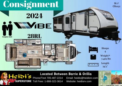 2024 VIBE 28RL (ISLAND KITCHEN *)